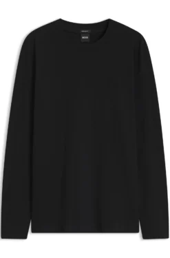Long-sleeved T-shirt in cotton with logo detail