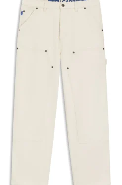 Loose-fit jeans in ecru denim