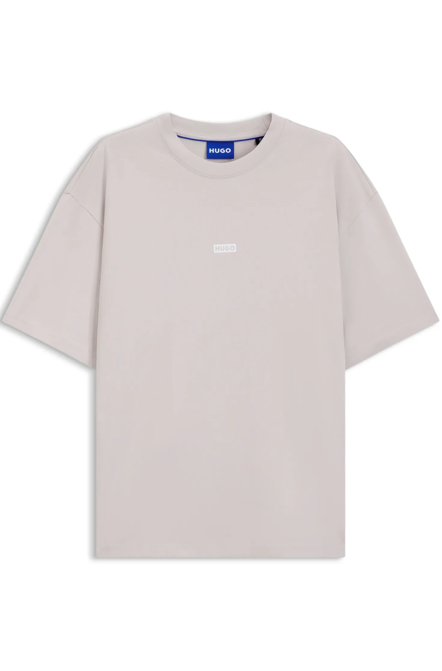 Loose-fit T-shirt in cotton with rear logo artwork