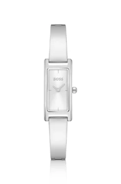 Lucy Allure stainless-steel watch with bangle