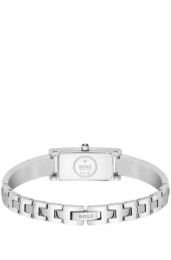 Lucy Allure stainless-steel watch with bangle