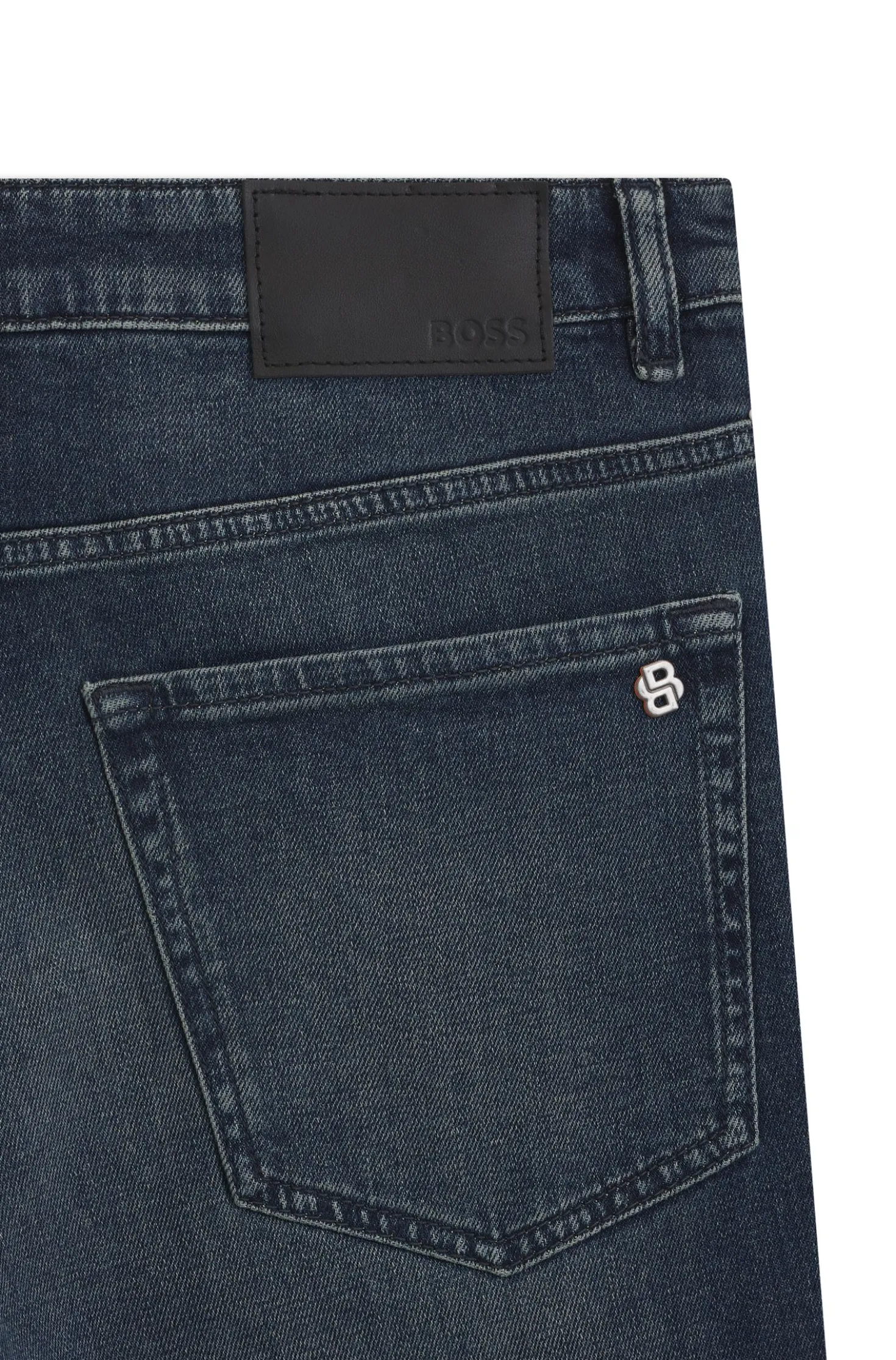 Maine regular-fit jeans in blue comfort-stretch denim