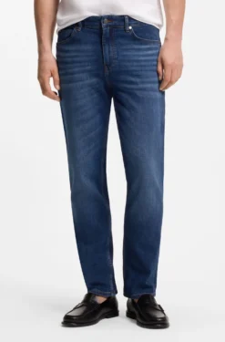 Maine regular-fit jeans in blue comfort-stretch denim