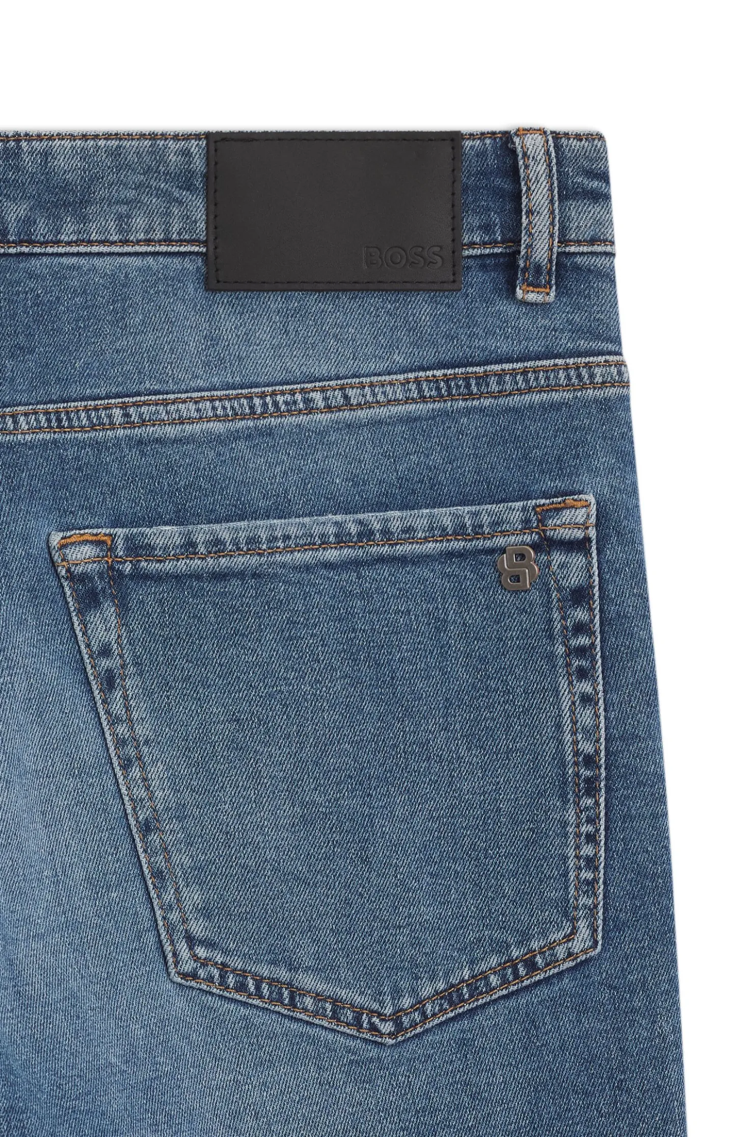 Maine regular-fit jeans in blue comfort-stretch denim