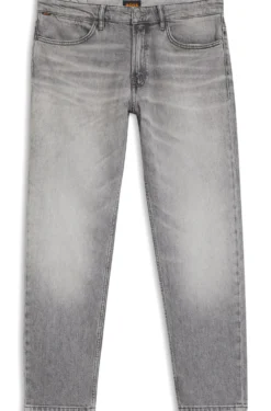 Maine regular-fit jeans in grey comfort-stretch denim
