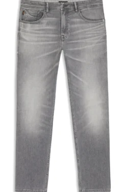 Maine regular-fit jeans in grey comfort-stretch denim