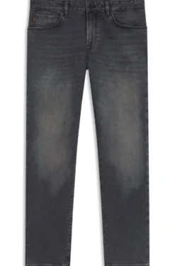 Maine regular-fit jeans in grey comfort-stretch denim