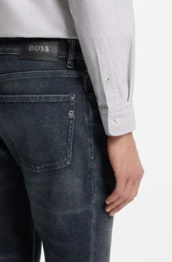 Maine Regular-fit jeans in indigo stretch cotton-blend