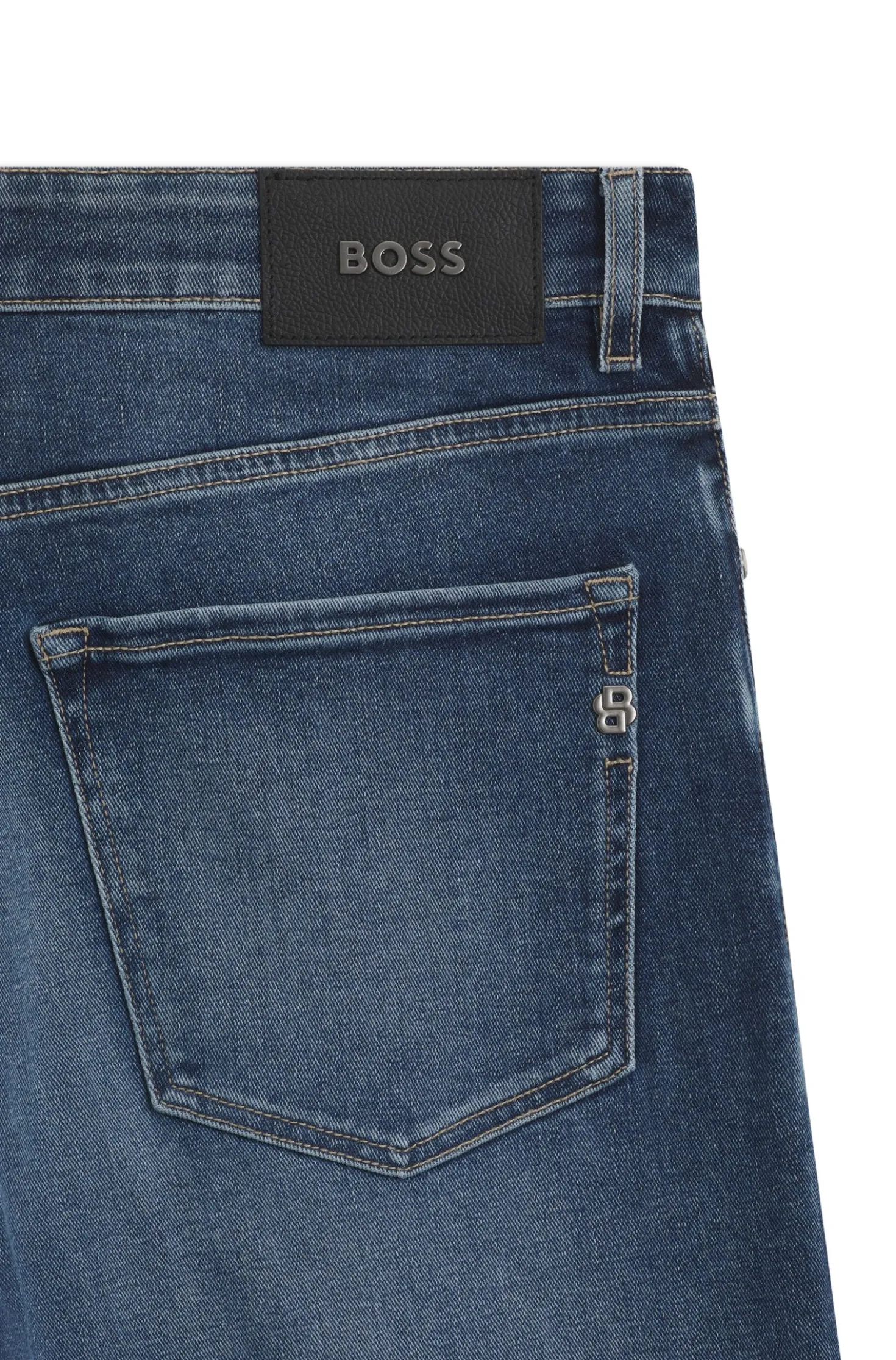 Maine regular-fit jeans in super-soft stretch denim