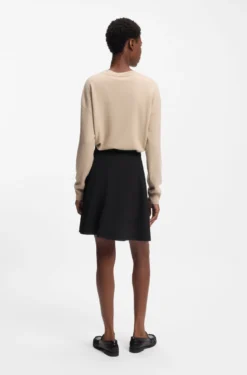 Mini skirt in stretch jersey