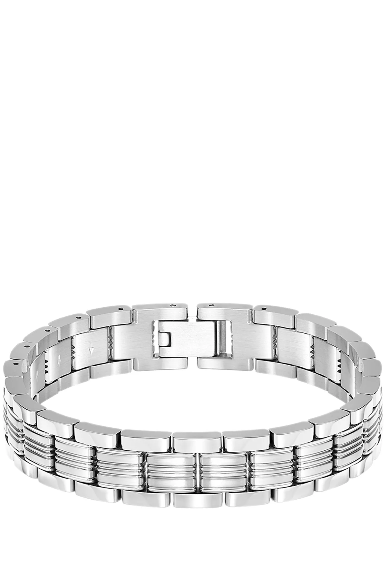 Modern bracelet with understated brand details