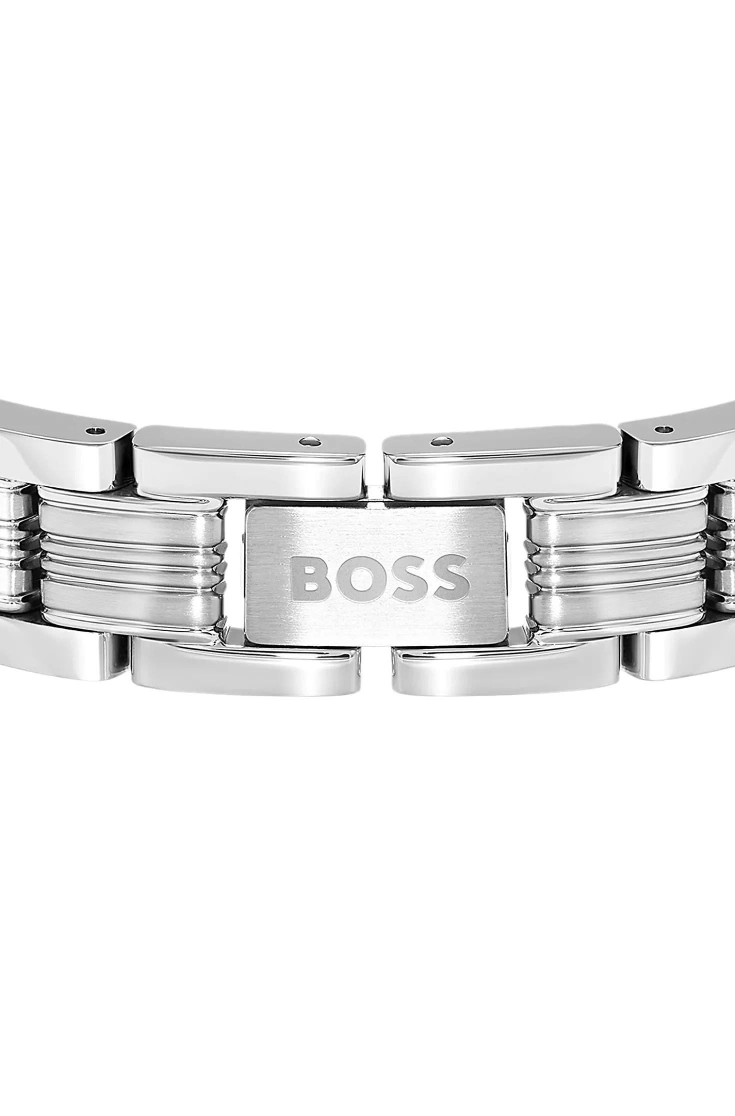 Modern bracelet with understated brand details