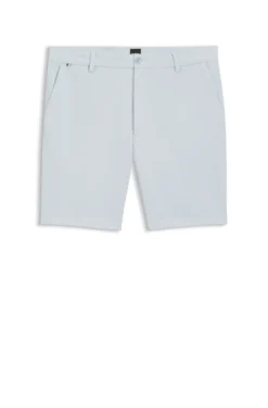 Modern-fit shorts in stretch cotton