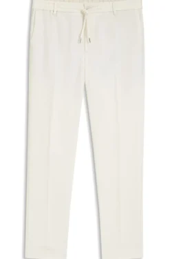 Modern-fit trousers in stretch twill