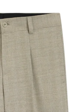Modern-fit trousers with herringbone weave