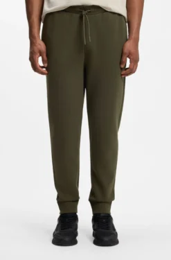 Modern regular-fit trousers in stretch cotton