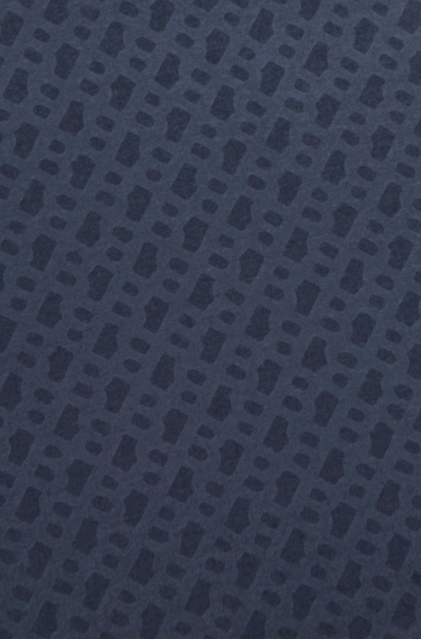Monogram-canopy pocket umbrella in navy