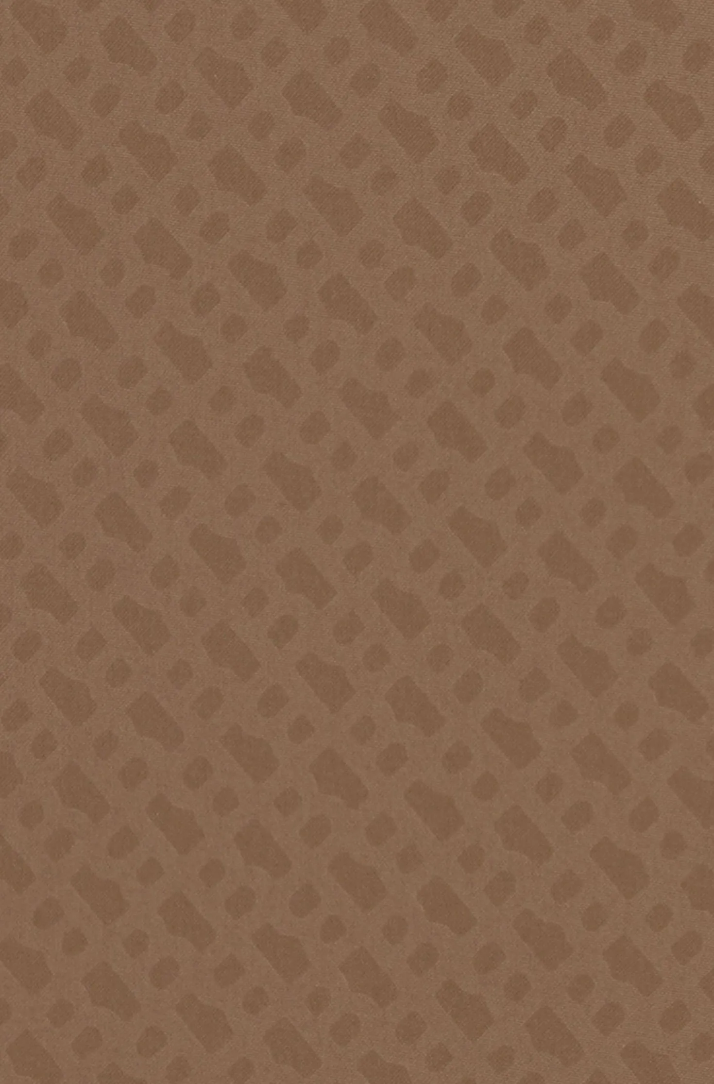 Monogram-canopy pocket umbrella in camel