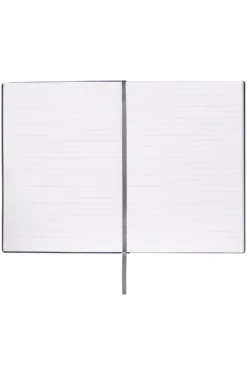Navy A5 notebook with Double B monogram