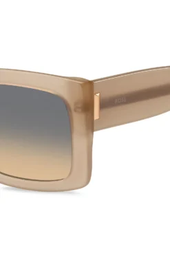 Opal bio-acetate sunglasses with signature hardware