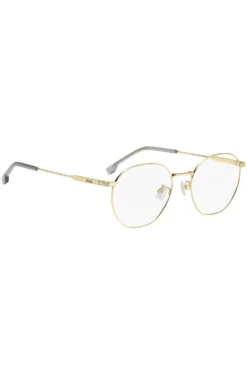 Optical frames in gold-tone titanium