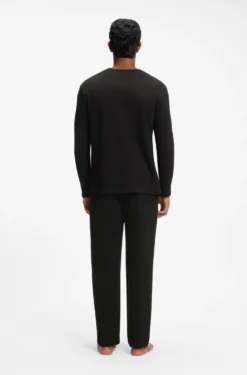Ottoman pyjama T-shirt with embroidered logo