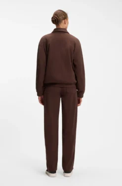 Oversized-fit corduroy jacket with script logo