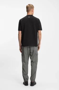 Oversized-fit T-shirt in cotton jersey