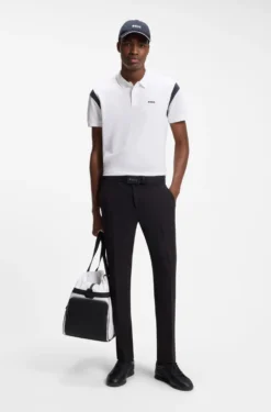 Paddy polo shirt in stretch cotton