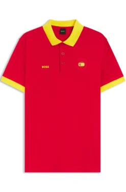 Paddy polo shirt with country flag