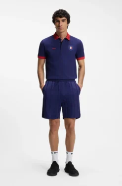 Paddy polo shirt with country flag