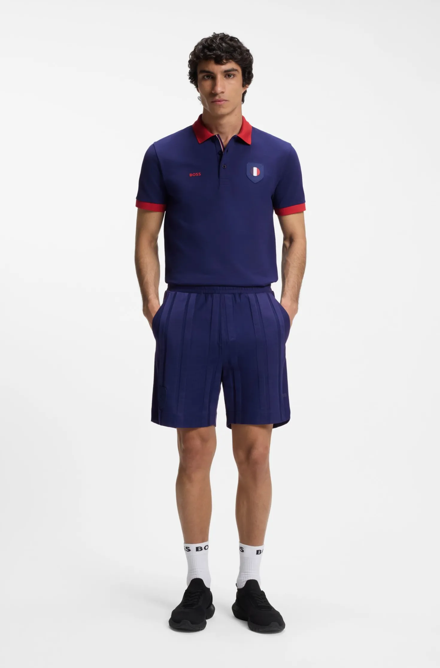 Paddy polo shirt with country flag