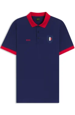 Paddy polo shirt with country flag