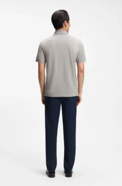 Pallas polo shirt in cotton piqué with embroidered logo