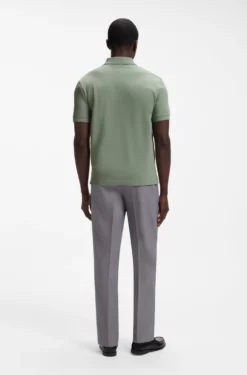 Pallas polo shirt in cotton piqué with embroidered logo