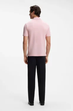 Pallas polo shirt in cotton piqué with embroidered logo