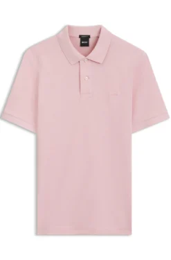 Pallas polo shirt in cotton piqué with embroidered logo