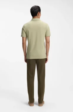 Pallas polo shirt in cotton piqué with embroidered logo