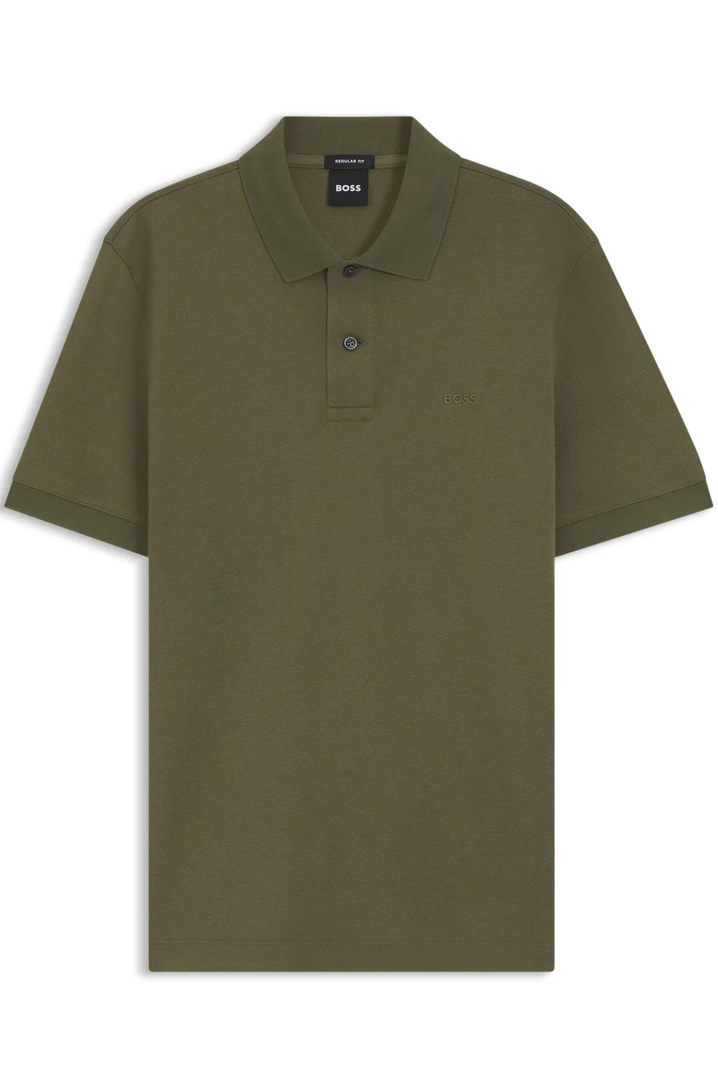 Pallas polo shirt in cotton piqué with embroidered logo