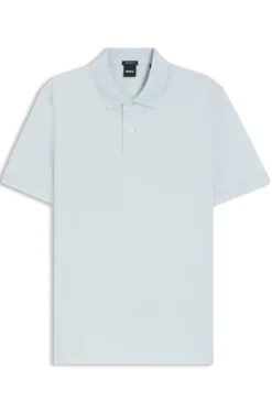 Pallas polo shirt in cotton piqué with embroidered logo