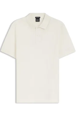 Pallas polo shirt in cotton piqué with embroidered logo