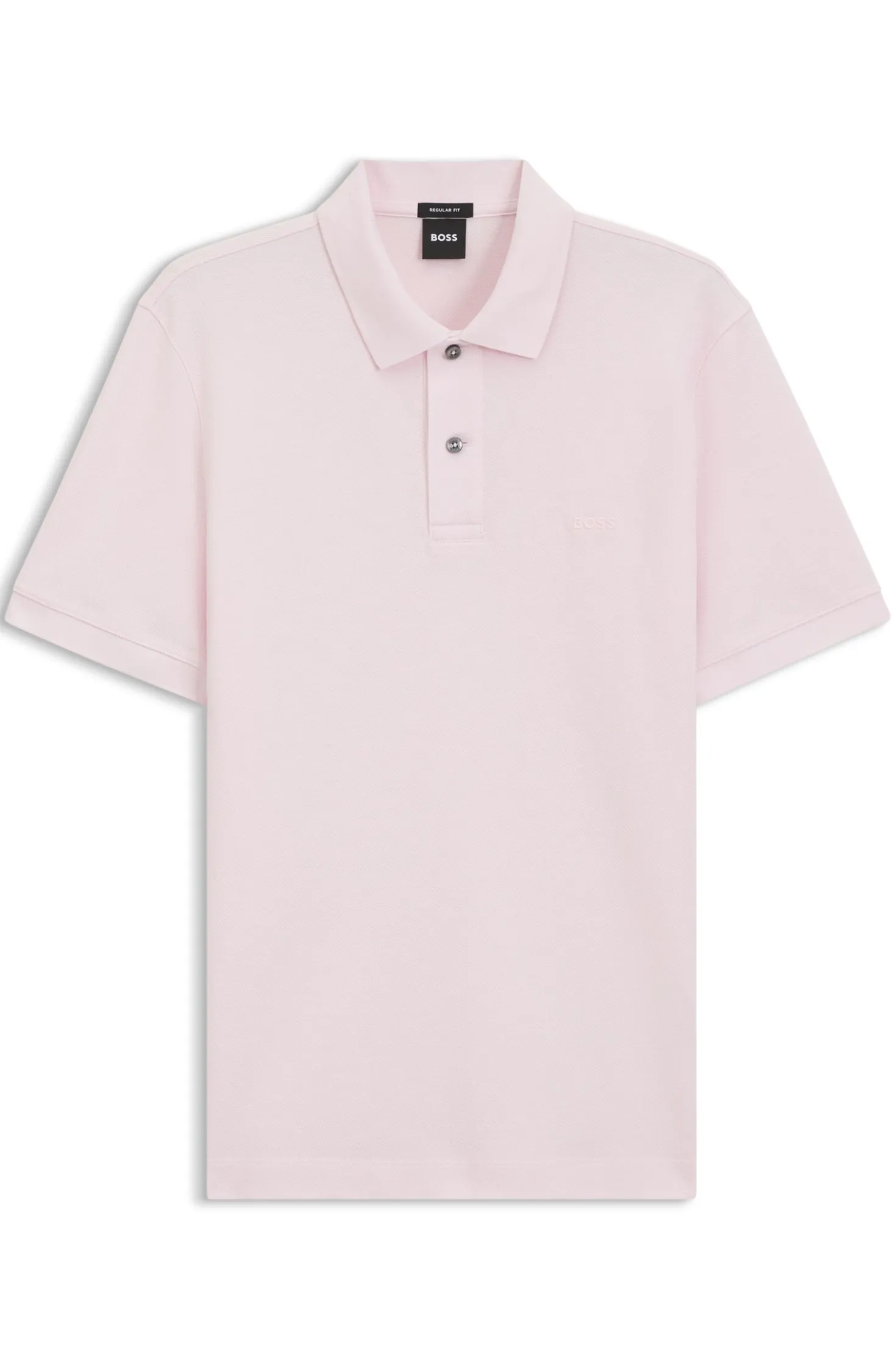 Pallas polo shirt in cotton piqué with embroidered logo