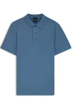 Pallas polo shirt in cotton piqué with embroidered logo