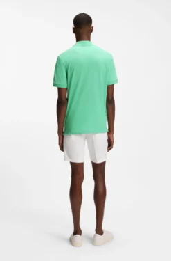 Pallas polo shirt in cotton piqué with embroidered logo