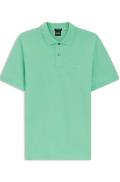 Pallas polo shirt in cotton piqué with embroidered logo