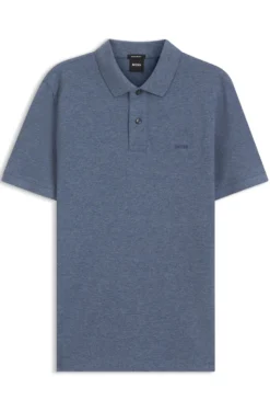 Pallas polo shirt in cotton piqué with embroidered logo