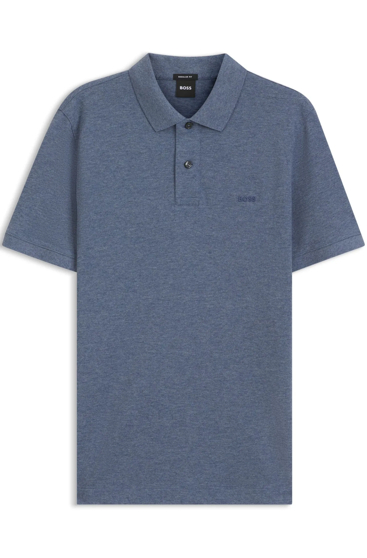 Pallas polo shirt in cotton piqué with embroidered logo