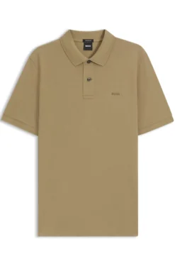 Pallas polo shirt in cotton piqué with embroidered logo