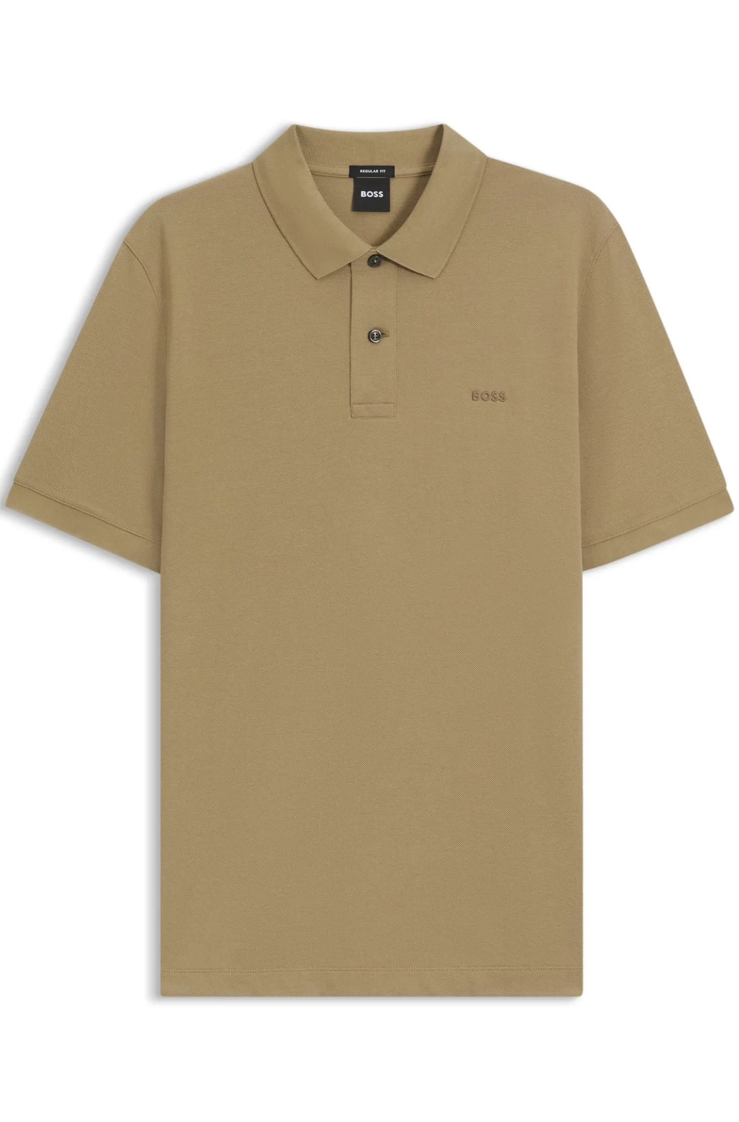 Pallas polo shirt in cotton piqué with embroidered logo
