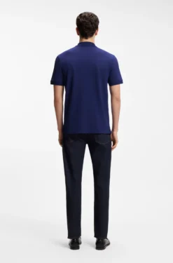 Pallas polo shirt in cotton piqué with embroidered logo